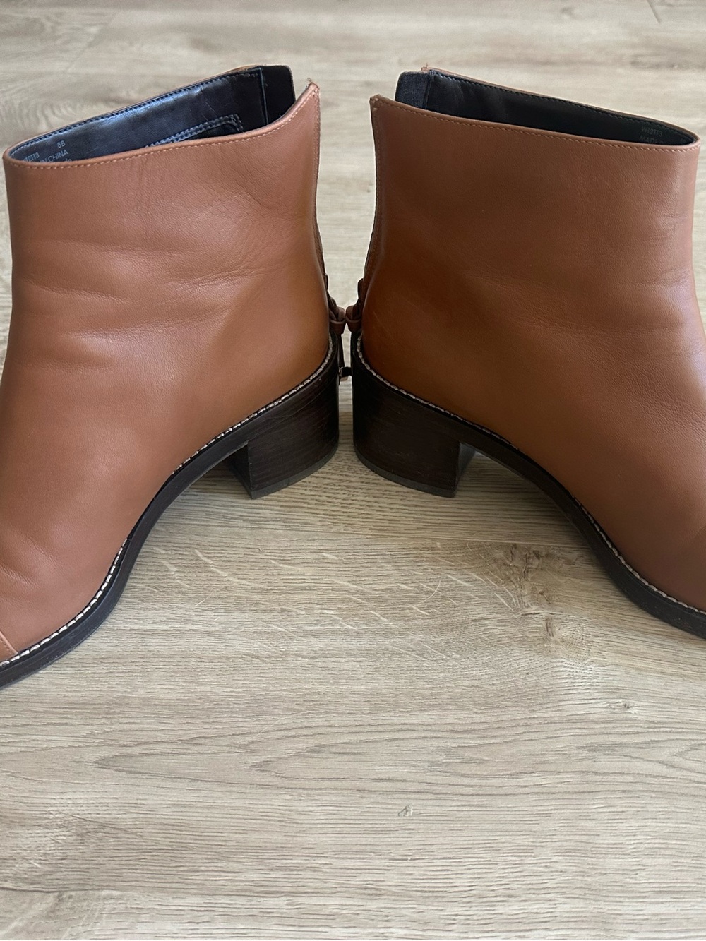 Cole Haan Leather Ankle Boots - Picture 2 of 5